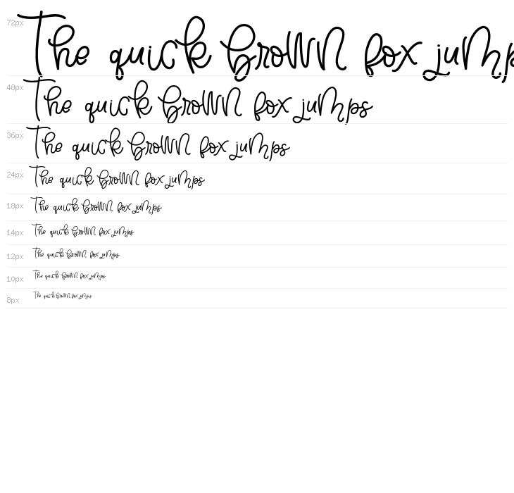 BellindaScript Waterfall