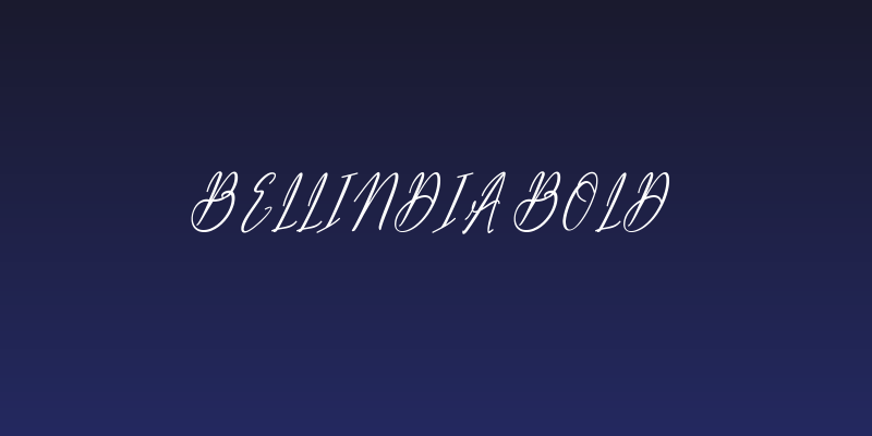 Bellindia bold Social Header