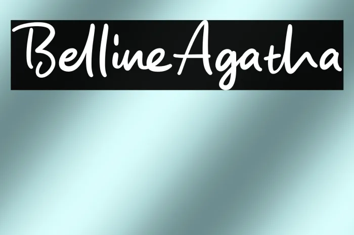 Belline Agatha Example 2