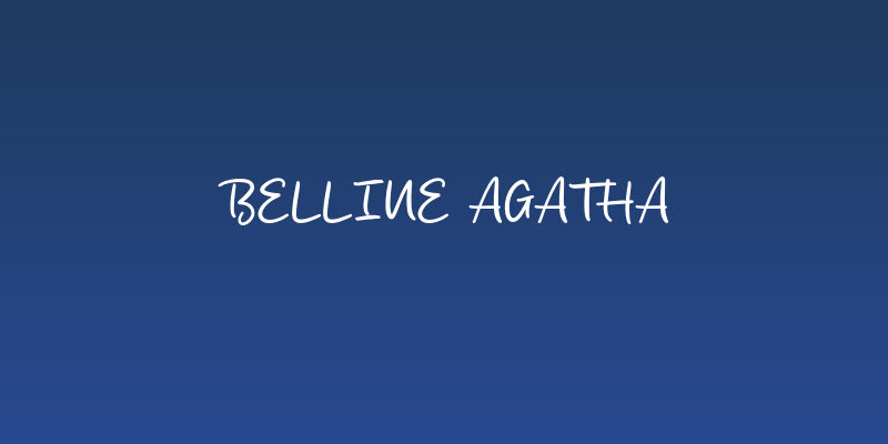 Belline Agatha Social Header