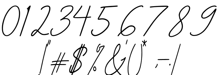 Belliniaja Font OTHER CHARS