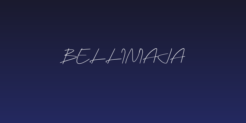 Belliniaja Social Header