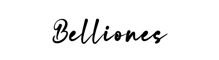 Belliones  Скачать бесплатные шрифты