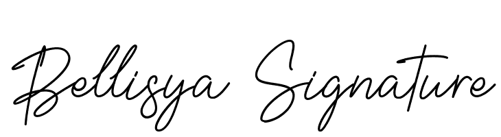 Bellisya Signature  Frei Schriftart Herunterladen