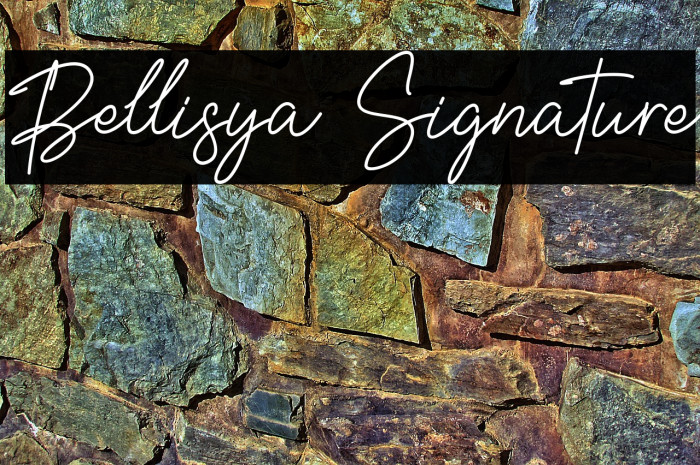 Bellisya Signature Example 1
