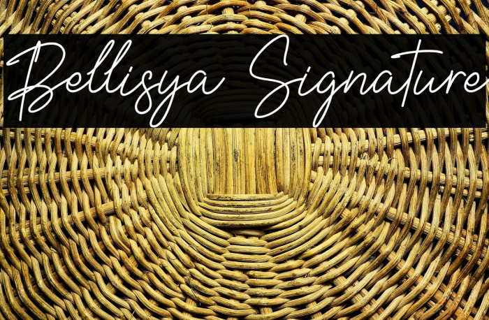 Bellisya Signature Example 3