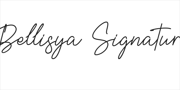 Bellisya Signature Logo