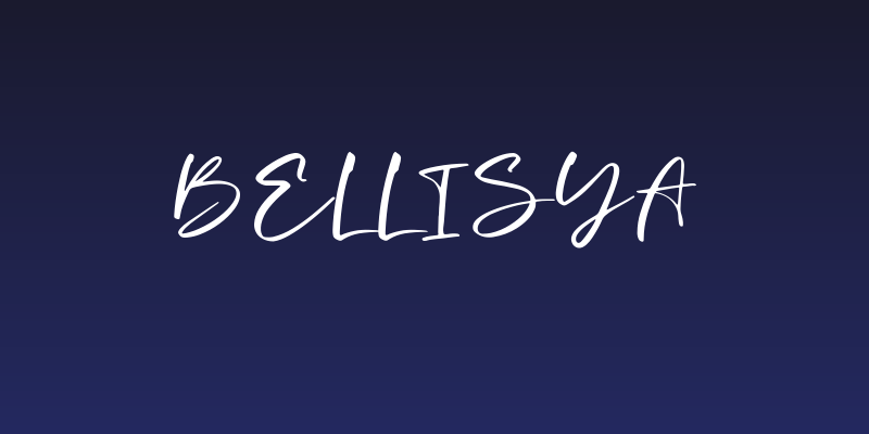 Bellisya Social Header