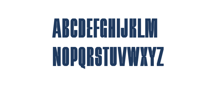 Bellmiora Free Regular Uppercase