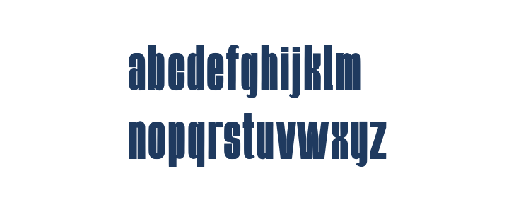 Bellmiora Free Regular Lowercase