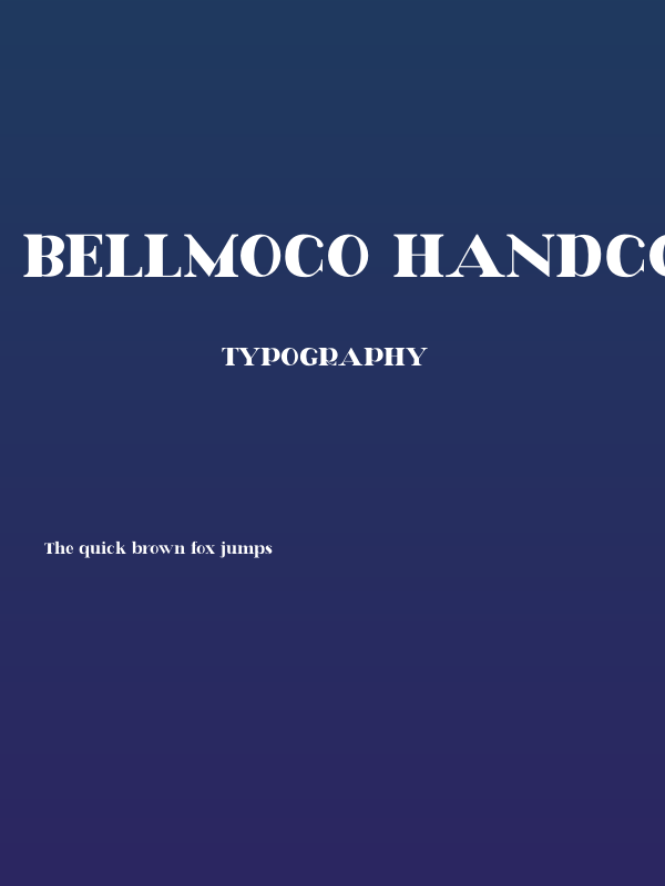 Bellmoco Handcola Poster