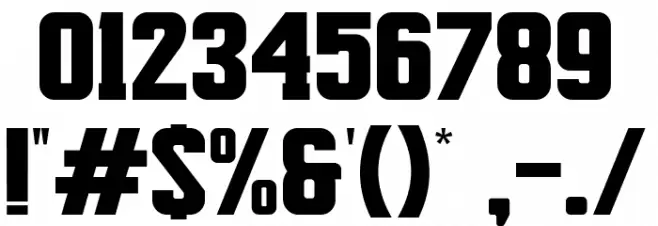 Bellmont Font OTHER CHARS