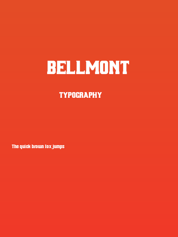 Bellmont Poster