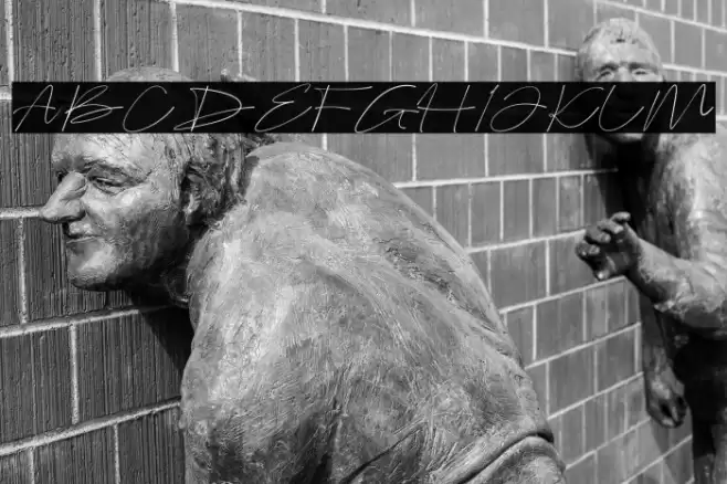 Bellogia Signature Fonte examples