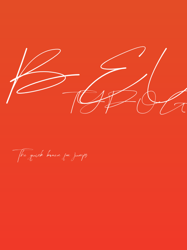 Bellogia Signature Poster