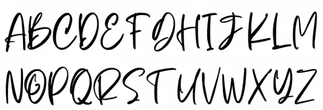Bellomatch Personal Use Schriftart Groß