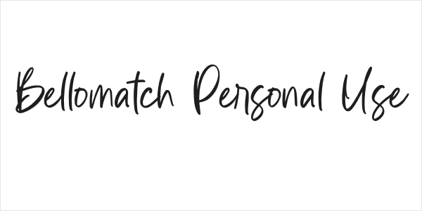 Bellomatch Personal Use Logo