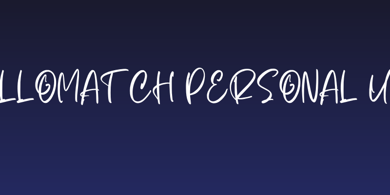 Bellomatch Personal Use Social Header