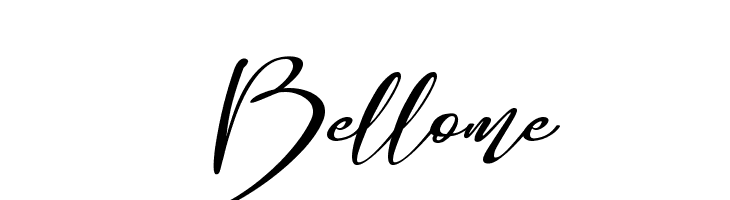 Bellome  नि: शुल्क फ़ॉन्ट्स डाउनलोड