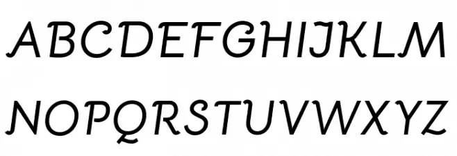 Bellota Bold Italic Шрифта ВЕРХНИЙ