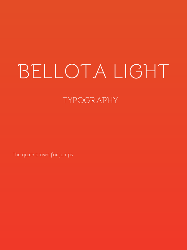 Bellota Light Poster