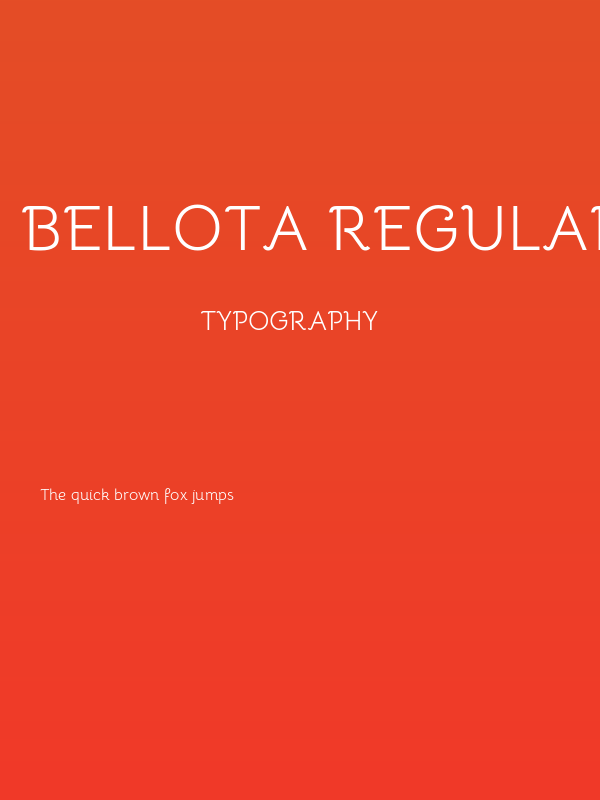 Bellota Regular Poster