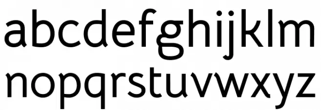 Bellota Text Bold 字体 小写
