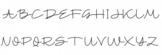 Belloti Schriftart Gro&szlig;