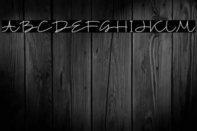 Belloti Schriftart examples