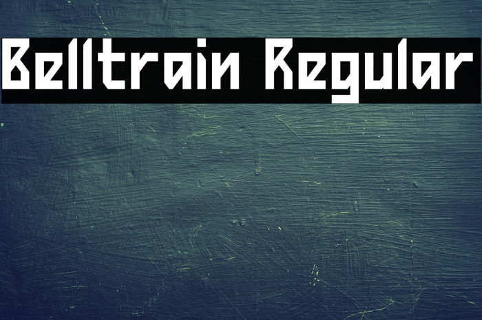 Belltrain Regular Example 3