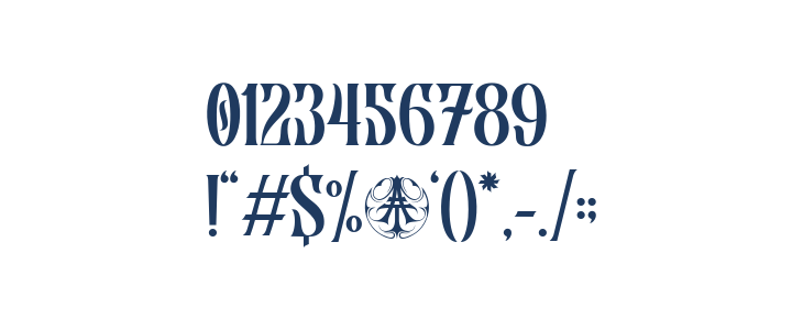 BellvastPersonalUseOnly-Regular Other Characters