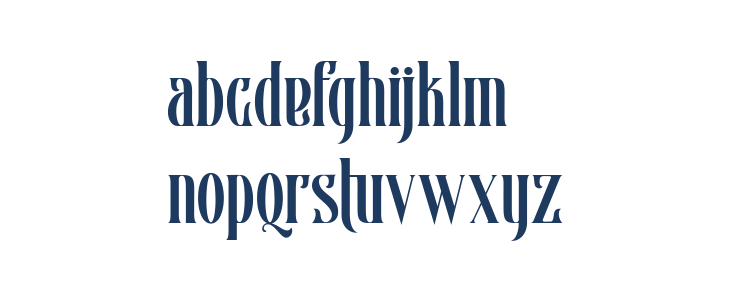 BellvastPersonalUseOnly-Regular Lowercase