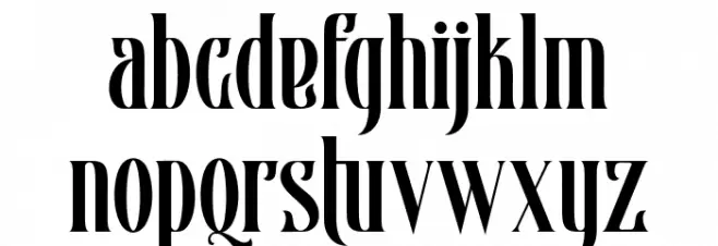 BellvastPersonalUseOnly-Regular 字体 小写