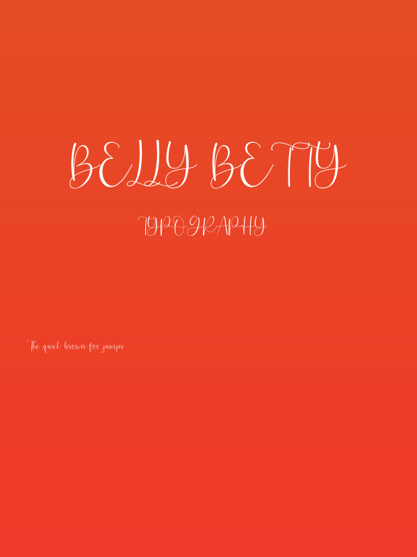Belly Betty Poster