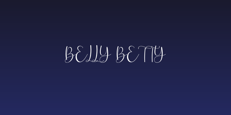 Belly Betty Social Header