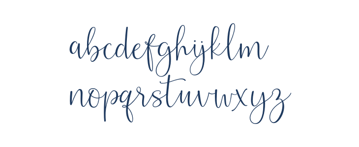 Belly Betty Lowercase