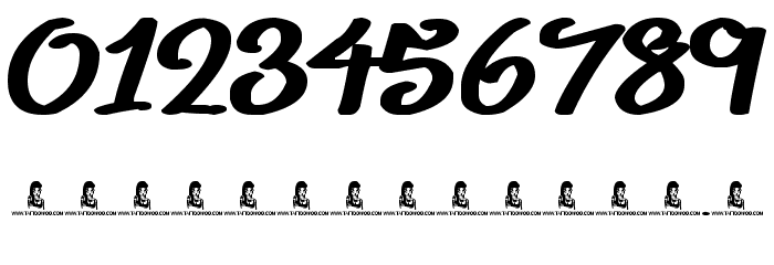 Belly Queens Font OTHER CHARS