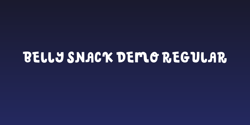 Belly Snack DEMO Regular Social Header