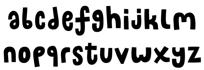 Belly Snack DEMO Regular Font LOWERCASE