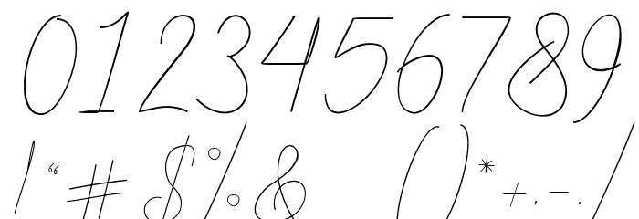 Bellya Vaky Font OTHER CHARS