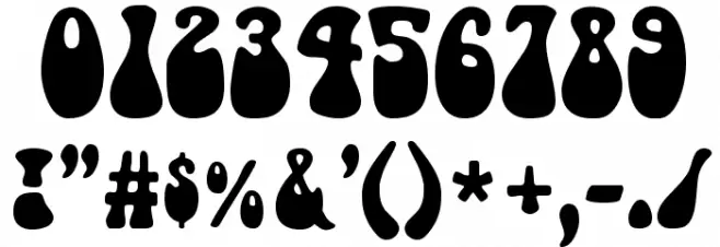 Bellybeans FG Regular Font OTHER CHARS