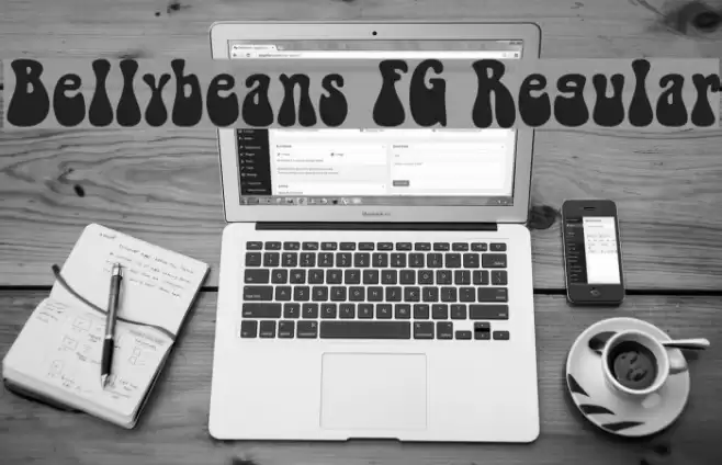 Bellybeans FG Regular Font examples