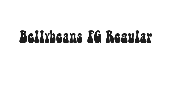 Bellybeans FG Regular Logo