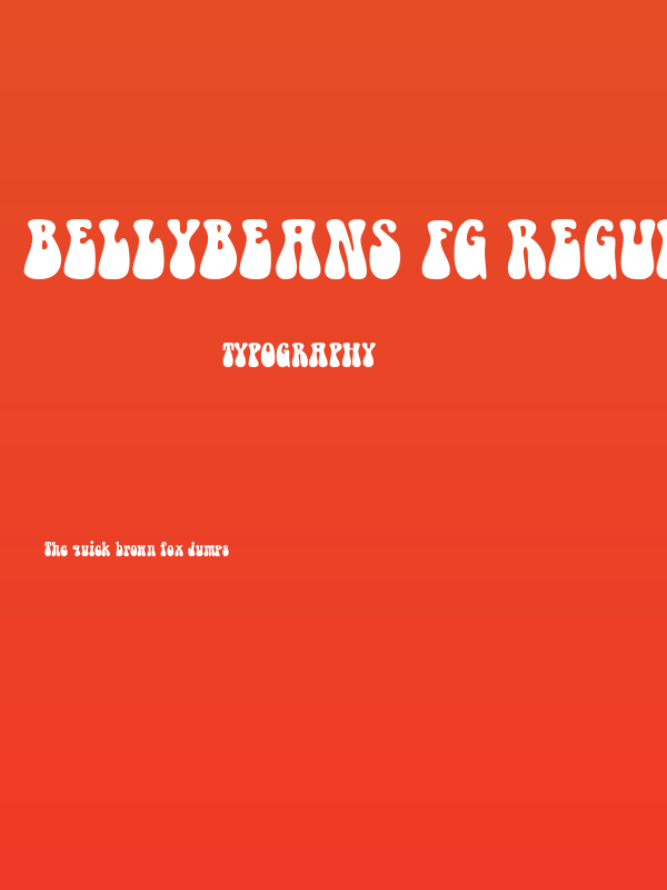 Bellybeans FG Regular Poster