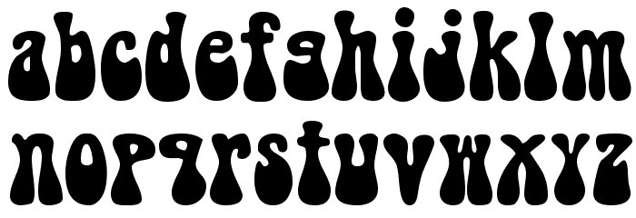Bellybeans FG Regular 字体 小写