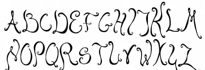 Bellyfish Schriftart Groß