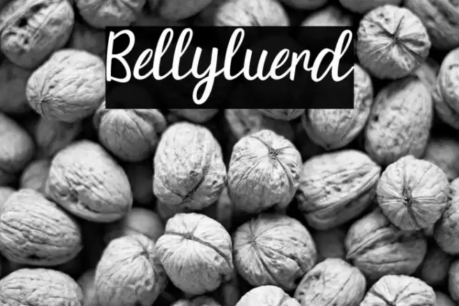 Bellyluerd Font examples