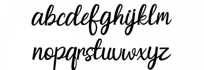 Bellyluerd फ़ॉन्ट लोअरकेस