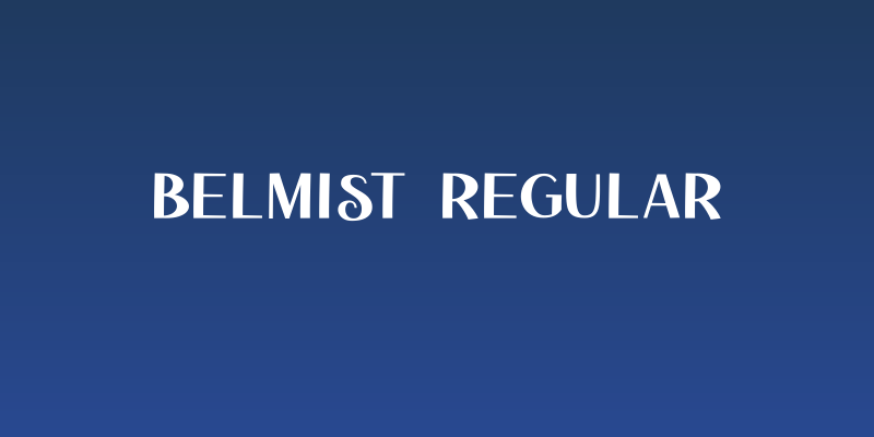 Belmist Regular Social Header