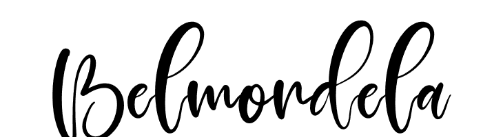 Belmondela  Frei Schriftart Herunterladen